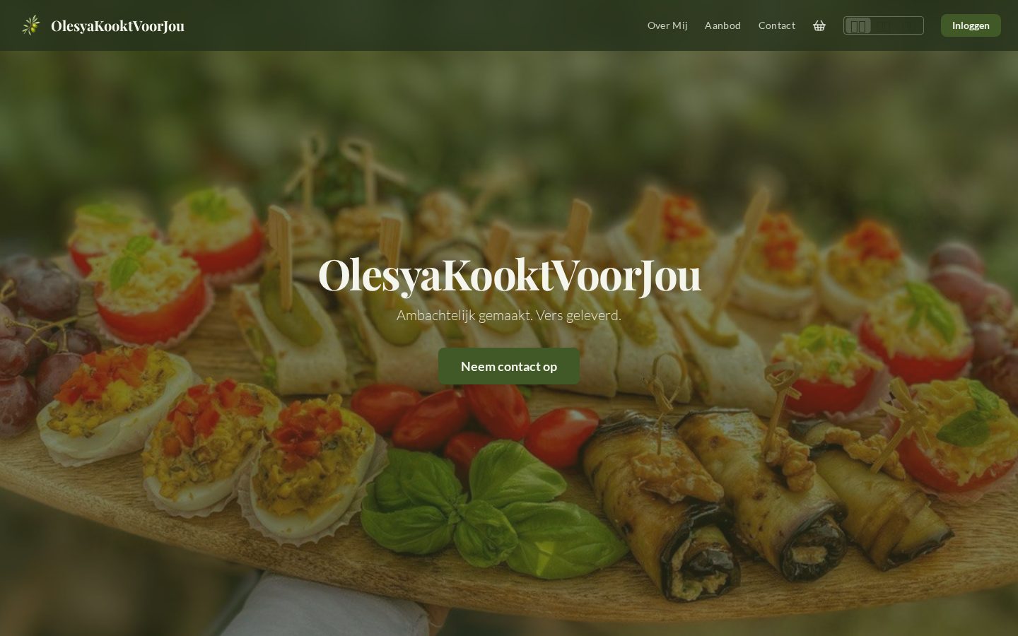 Olesya Kookt Voor Jou — Hapjes catering